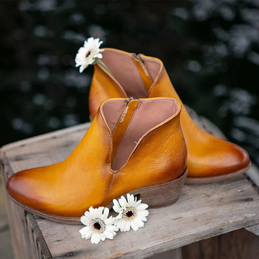 🔥49% rabatt og gratis frakt🔥Cowboystøfler for Kvinner