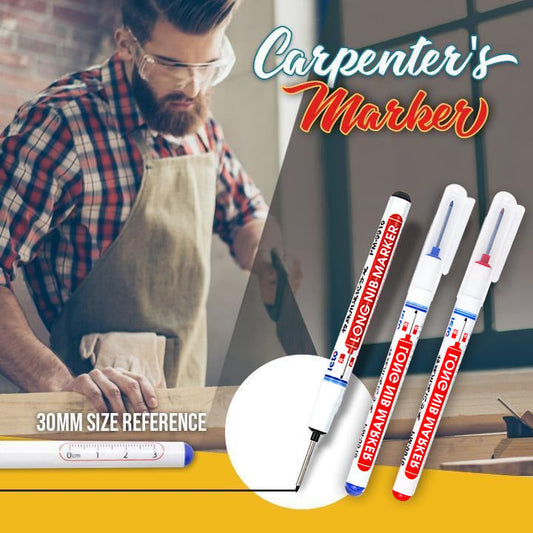 (✨Kjøp 1 og få 3 gratis!)Langt Hode Dyp Hull Markør