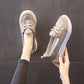 🔥Siste dagskampanje 58% AV - Ortopediske kvinners pustende slip på bue støtte sklisikre sko