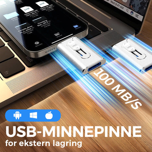 USB-minnepinne for ekstern lagring av minne