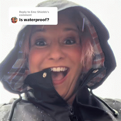 🔥Hot Sale 50% avslag🔥 Ensfarget casual jakke, vanntett og vindtett jakke, vindtett jakke med hette