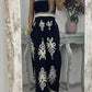 Trykt tube topp ermeløs jumpsuit