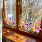 💐Nyttårssalg 50% avslag💞 Fargerik blomsterbukett vindusklistremerke 🖼️ (Klipp til størrelse fritt)