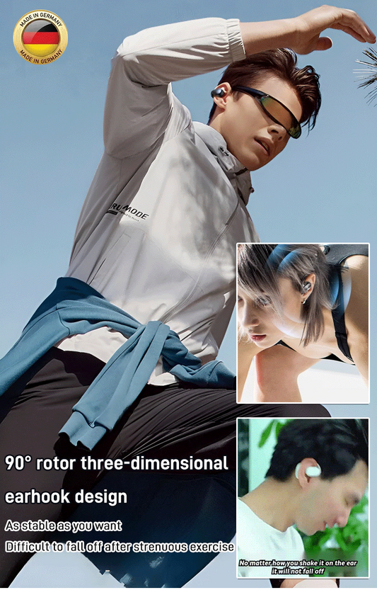 🔥Bærbare Stereohodetelefoner med 3D-surroundsurround med Bluetooth