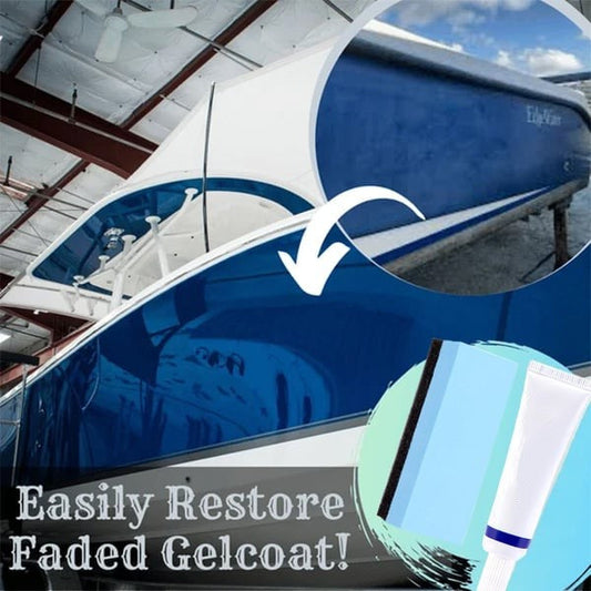 Shiny Boat Faded Gelcoat Restoration