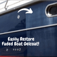 Shiny Boat Faded Gelcoat Restoration