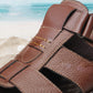 Herre Sommer Pustende Syntetiske Lær Sandaler
