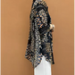 Dame Chiffon Medium-Lengde Tynn Skjorte