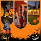 Utendørs Halloween solenergi dekorative lyssett