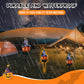 Utendørs Halloween solenergi dekorative lyssett
