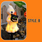 Utendørs Halloween solenergi dekorative lyssett