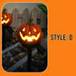 Utendørs Halloween solenergi dekorative lyssett