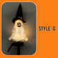 Utendørs Halloween solenergi dekorative lyssett