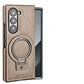 Premium PU-skinn magnetisk etui med stativ for Samsung Fold 3/4/5/6