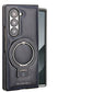 Premium PU-skinn magnetisk etui med stativ for Samsung Fold 3/4/5/6