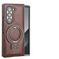 Premium PU-skinn magnetisk etui med stativ for Samsung Fold 3/4/5/6