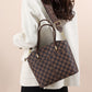 [Kvinnens Gave] Allsidig trykt crossbody tote vesken sett