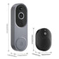 Smart Home Wireless HD Video Ringeklokke og ringeklokke