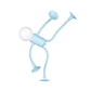 💥Rea 49% rabatt🌟Skiftende form Funny Sportsman Night Light