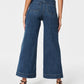 Jeans med høy midje og vide ben