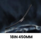Universelle U-formede vindusviskerblad uten bein