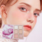 Flerfarget sminkesett palett (5 lag)