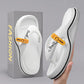 Mote avslappede flip-flops for menn