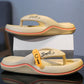 Mote avslappede flip-flops for menn