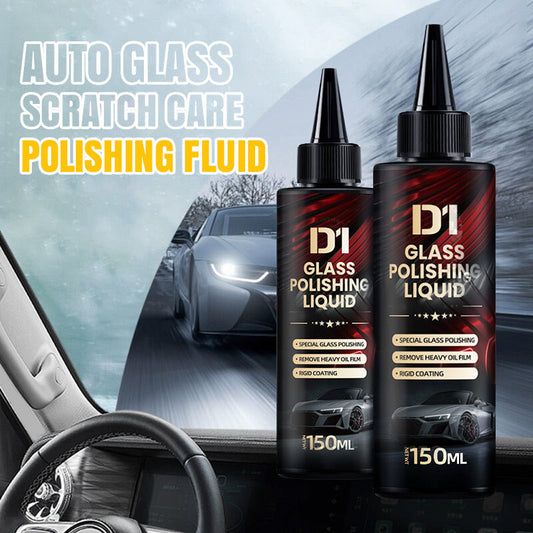 ✨Auto Glass Scratch Care Polishing Fluid - ripefri, krystallklar utsikt! 🚗