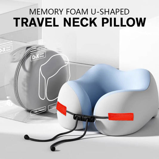 🔥Siste dag med spesialtilbud! 🔥Memory foam U-formet reisepute for nakken 💤
