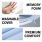 🔥Siste dag med spesialtilbud! 🔥Memory foam U-formet reisepute for nakken 💤