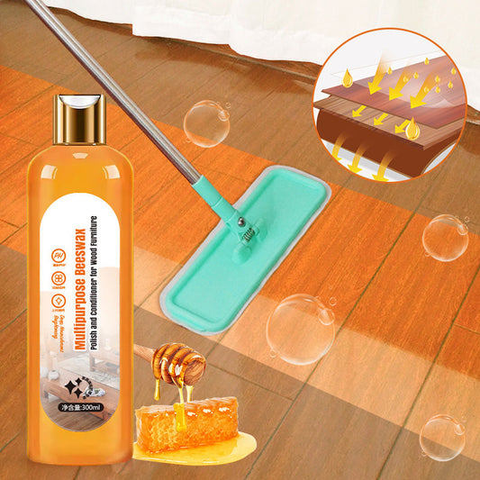 Multifunksjonell bivoks-polish og balsam for tremøbler