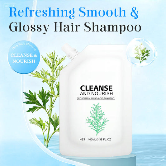 Refreskende Glatt & Glansfull Hårshampoo