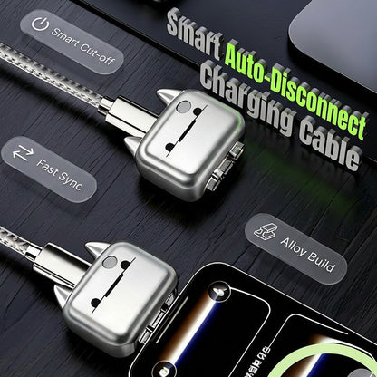 🔌 50% RABATT – Ladekabel med automatisk stopp – beskytter batteriet – pansret konstruksjon – intelligent chip