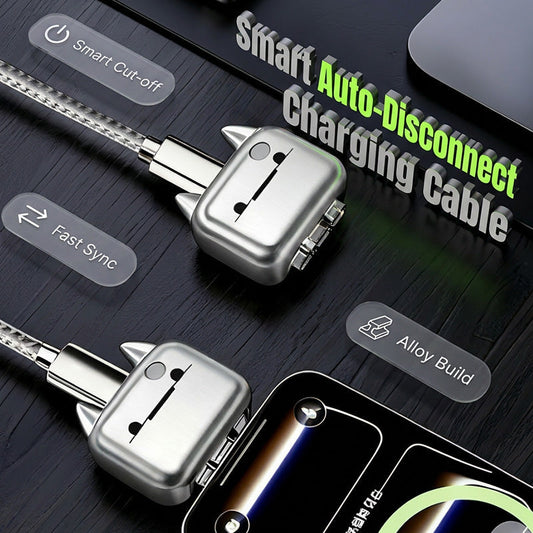 🔌 50% RABATT – Ladekabel med automatisk stopp – beskytter batteriet – pansret konstruksjon – intelligent chip