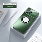 Stort Vindu Frostet Glass Magnetisk Beskyttelsesdeksel for iPhone