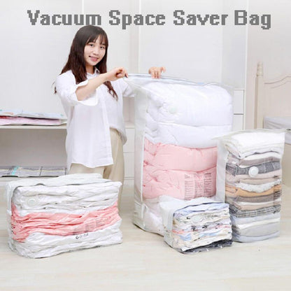 No-Pumping Vacuum Compression Bag