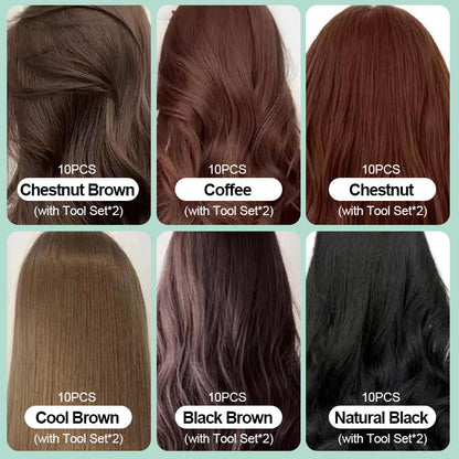 Plant Bubble Hair Dye Shampoo【Kjøp 2 gratis frakt】