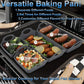 Skillevegger i silikon for bakeplater