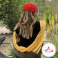 Bandana-caps med broderi