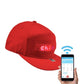 Hatt med LED-meldinger