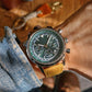 Perfekt Gave-Herreklokke Med Flere Funksjoner Kronograf Vanntett Analog Kvartsur Med Dato