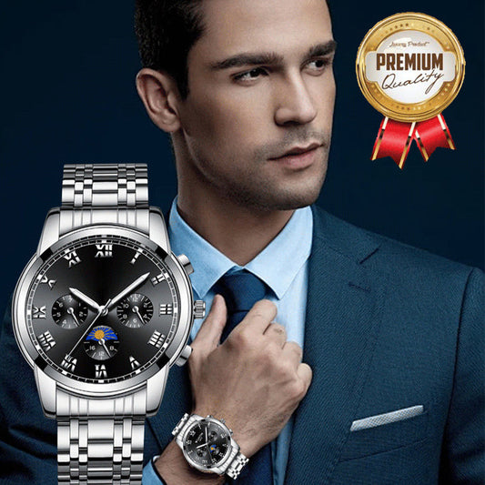 Vanntett Selvlysende Klokke For Menn